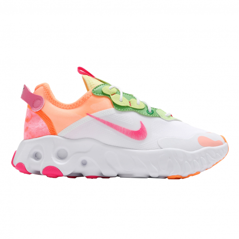 nike react art3mis white bright crimson