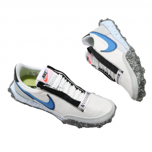 nike waffle racer crater summit white