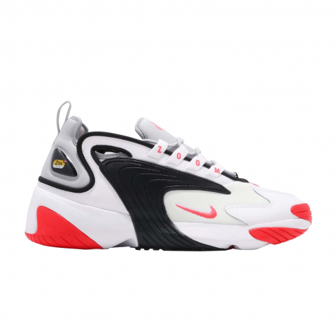nike zoom 2k grey and red
