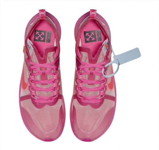 off white x zoom fly sp tulip pink