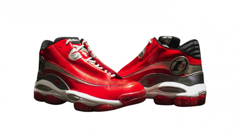 reebok answer 1 white red