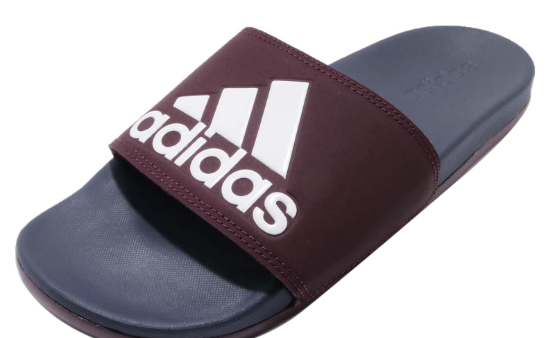 adidas adilette maroon