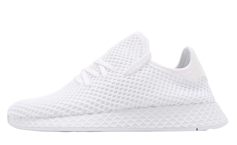 adidas deerupt stripe white