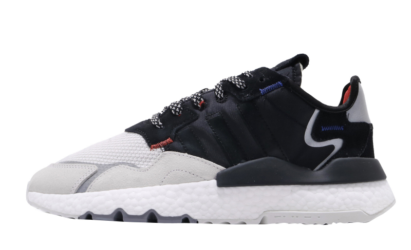 adidas nite jogger core black crystal white