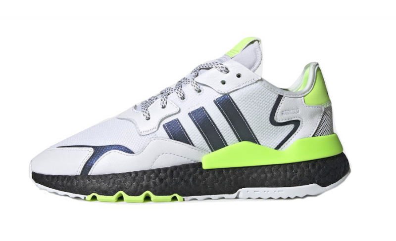 adidas nite jogger signal green