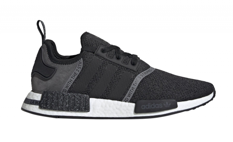 adidas nmd r1 white black white