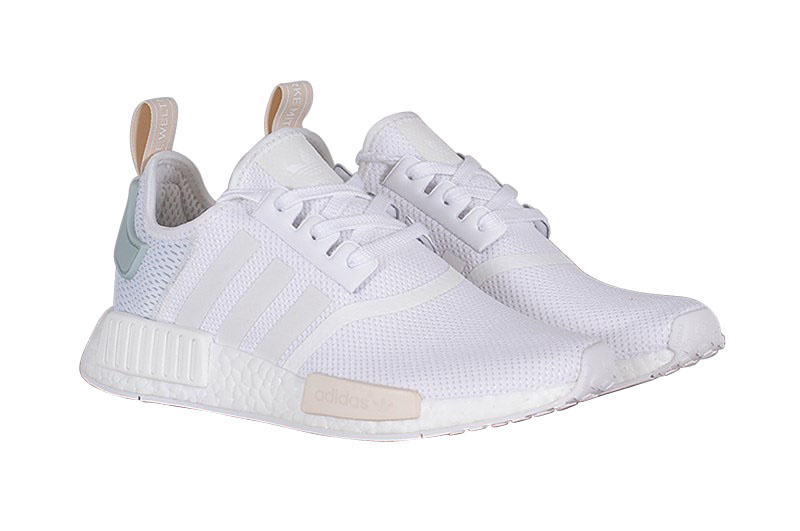 nmd adidas white tactile green