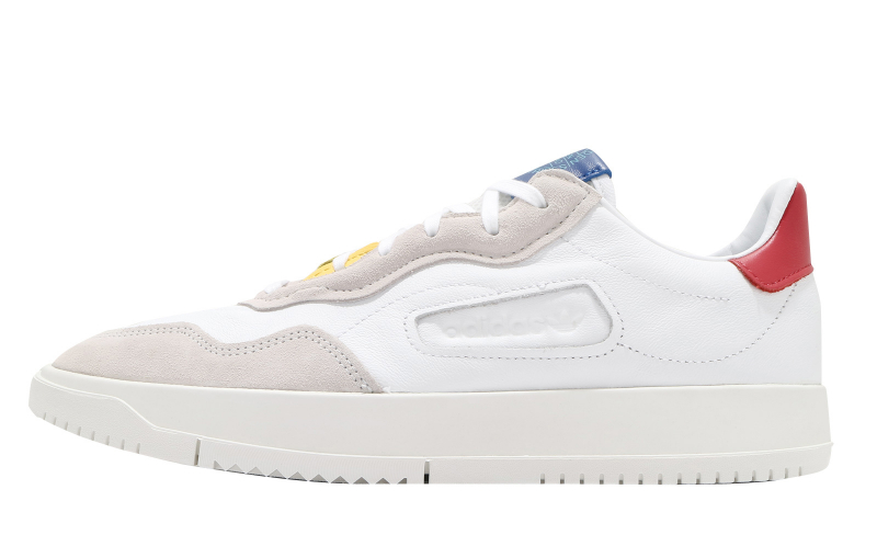 adidas sc premiere white glory red