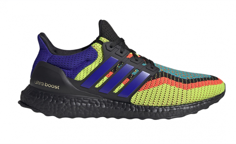 ultra boost black solar red