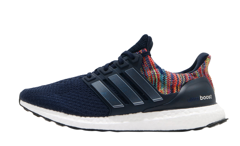 navy multicolor ultra boost