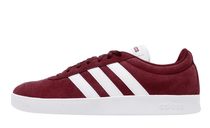 adidas vl court 2.0 burgundy