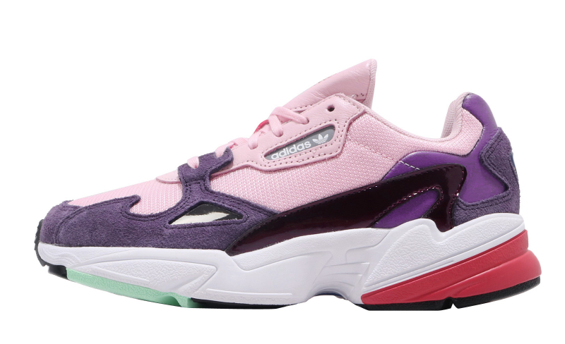 adidas falcon clear pink