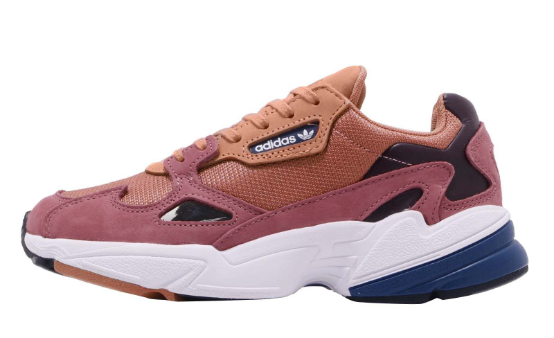 adidas falcon raw pink dark blue