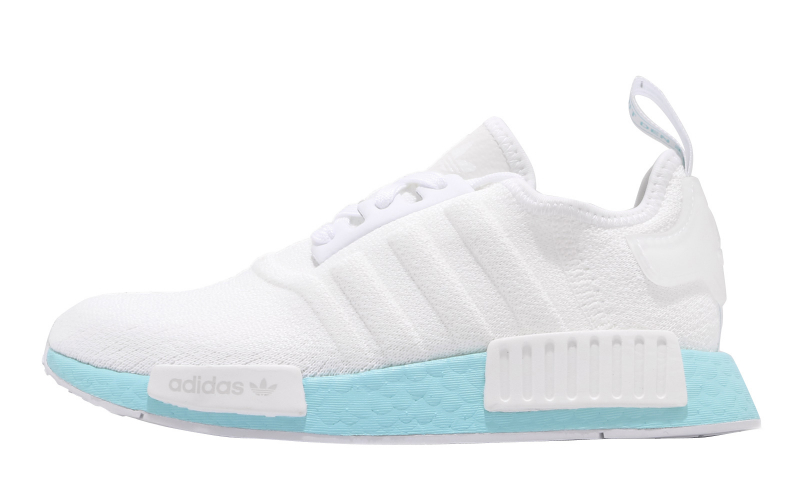 adidas nmd white and turquoise