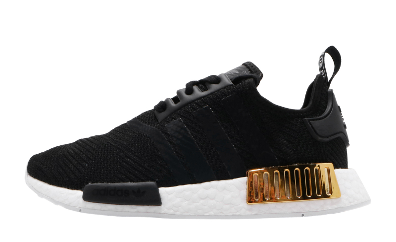 adidas nmd black and gold