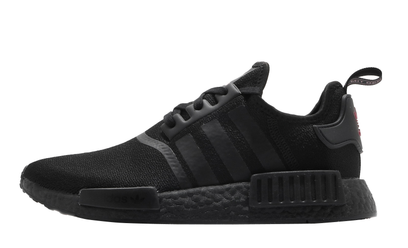 adidas nmd r1 black scarlet