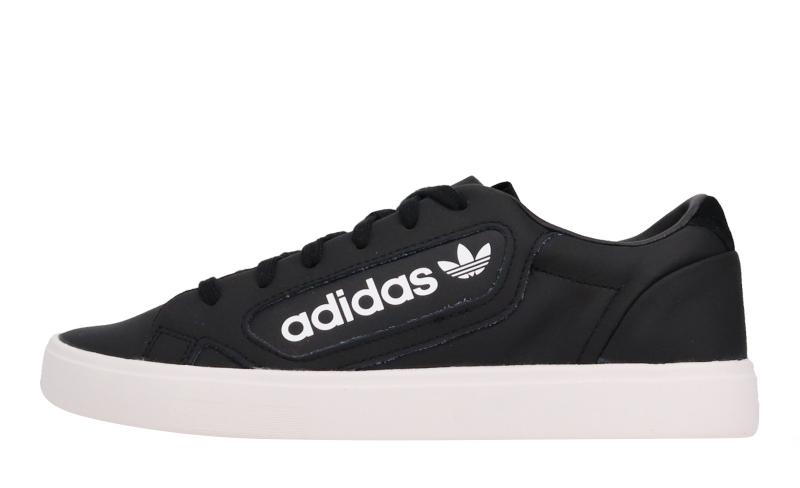 adidas sleek core black crystal white