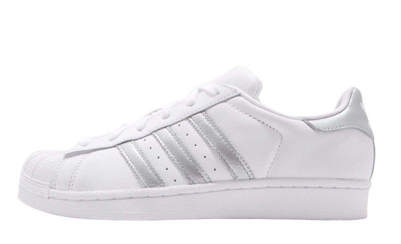 adidas WMNS Superstar Footwear White Grey Two - KicksOnFire.com
