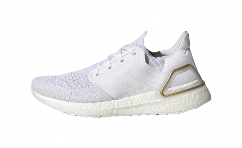 white and gold adidas ultra boost