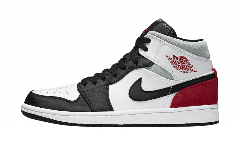 air jordan 1 mid black tour yellow gym red