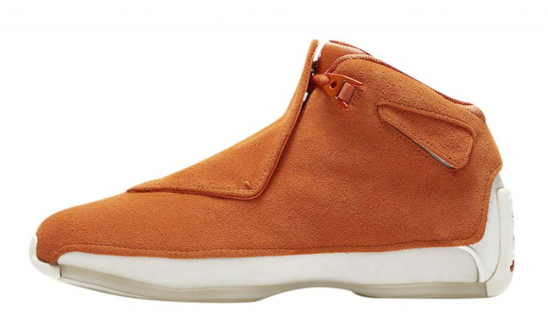 jordan 18 orange suede