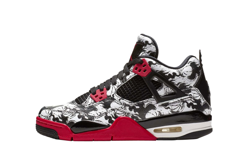 jordan 4 tattoo black