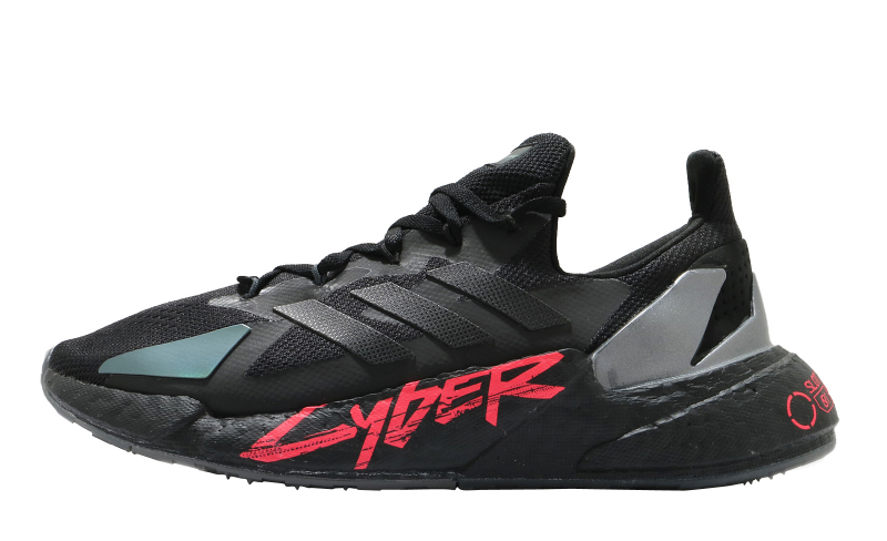 Cyberpunk 2077 X Adidas X9000L4 Core Black Night Metallic
