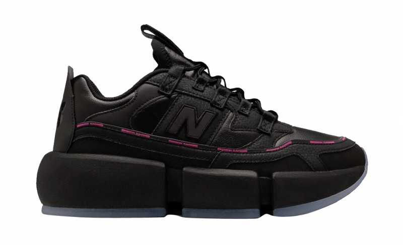new balance pink black