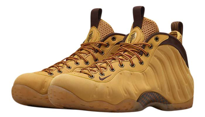 nike foamposite wheat