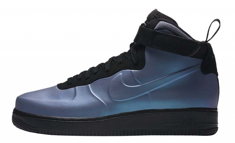 black foamposite air force 1