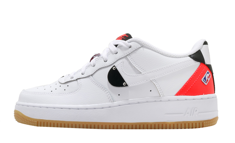 air force 1 nba white crimson