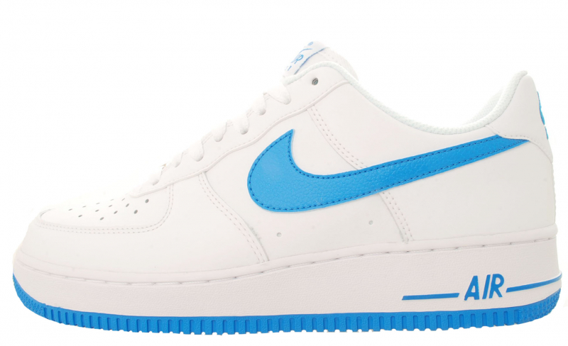 nike af1 white and blue