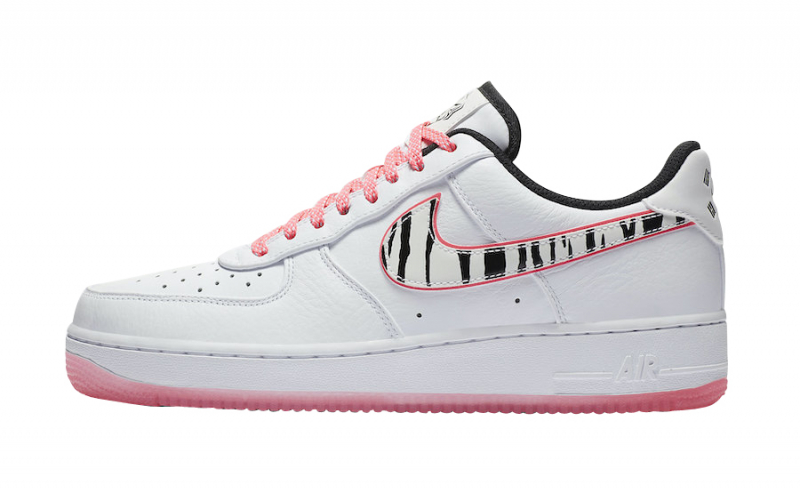 air force one white and pink