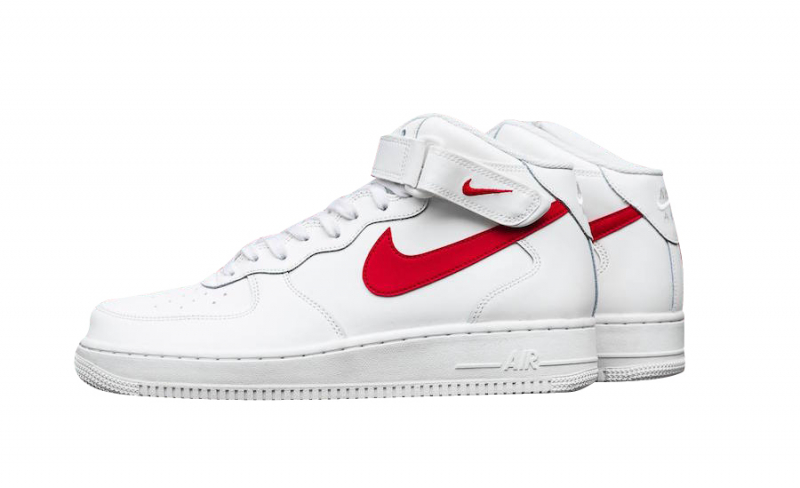 air force 1 mid sail university red