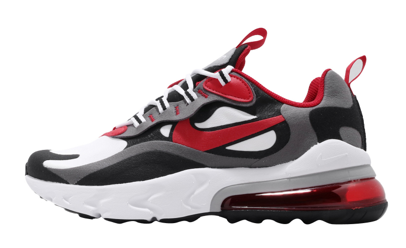 air max 270 red and gray