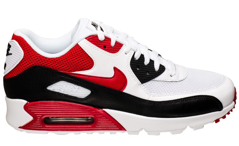 white red and black air max