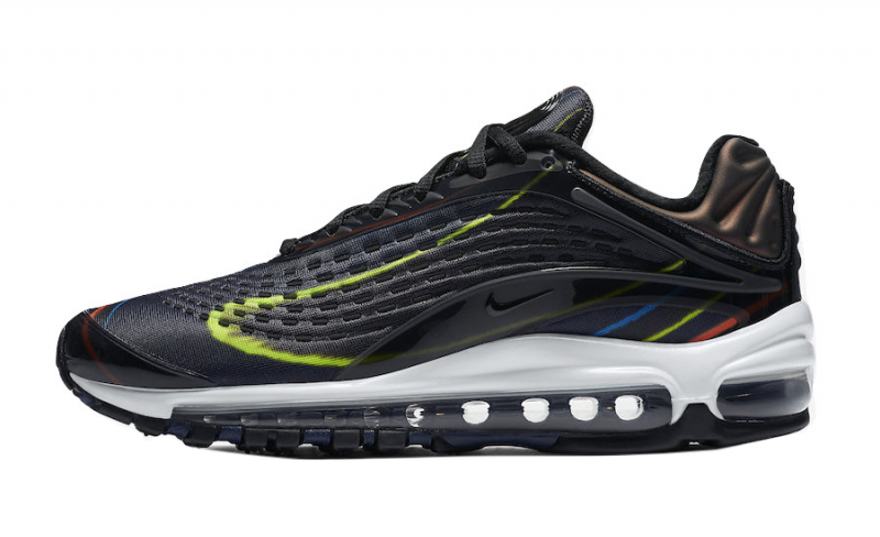 black colorful air max