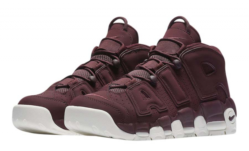 nike air more uptempo marron