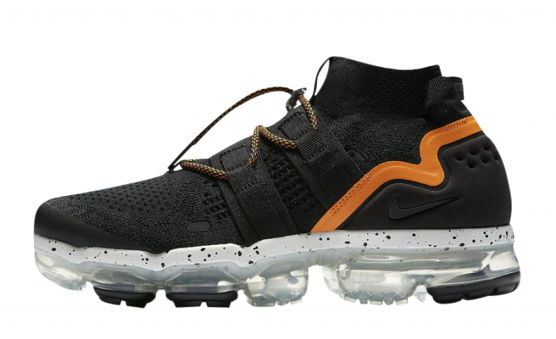 orange and white nike vapormax