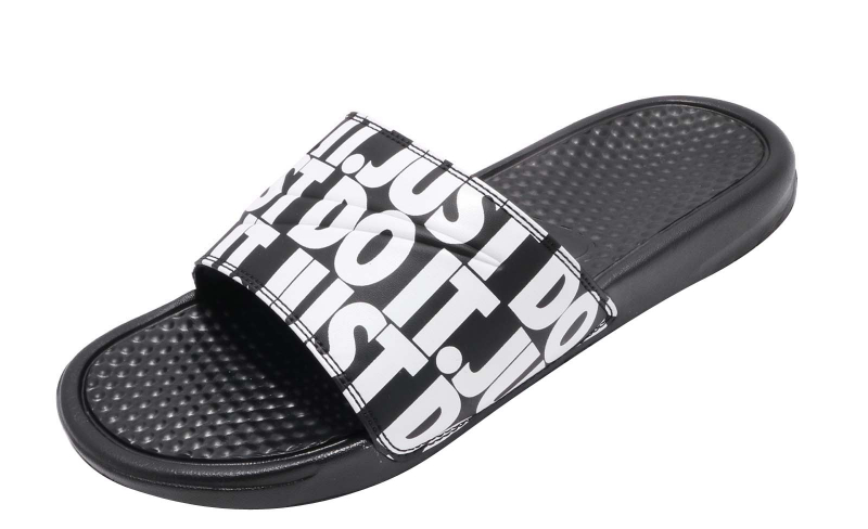 nike benassi jdi print black