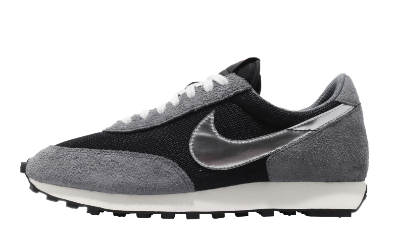 nike daybreak sp black silver