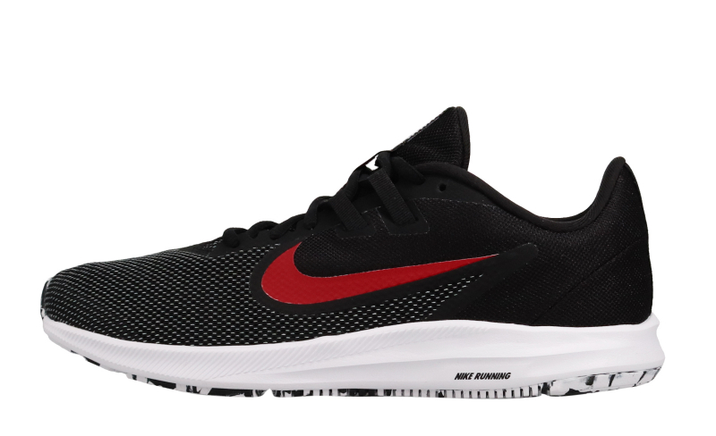 nike downshifter 9 black red