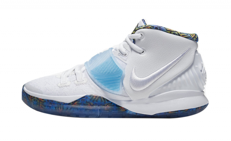 Nike Kyrie 6 GS White Sapphire - KicksOnFire.com Nike Kyrie 6 GS White Sapphire - KicksOnFire.com