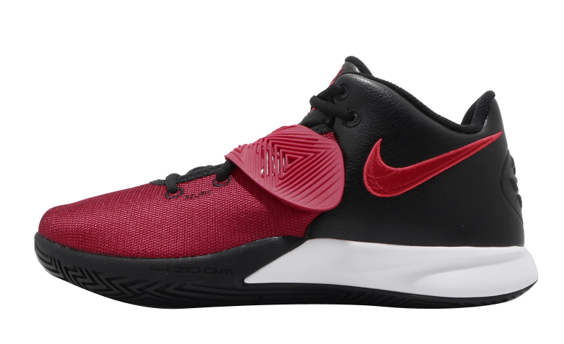 nike kyrie flytrap white black university red