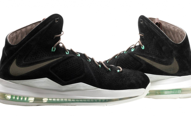 Nike LeBron 10 EXT QS - Black Suede 