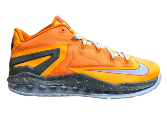 lebron 11 low orange
