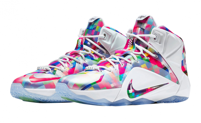 colorful lebrons