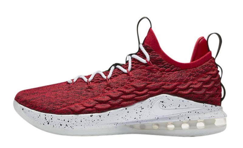 Lebron 15 university red Clearance