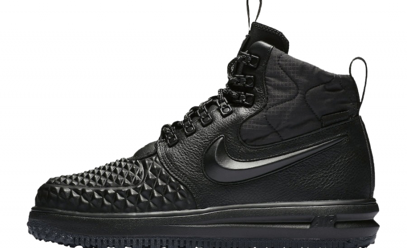 nike lunar force 1 duckboot triple black