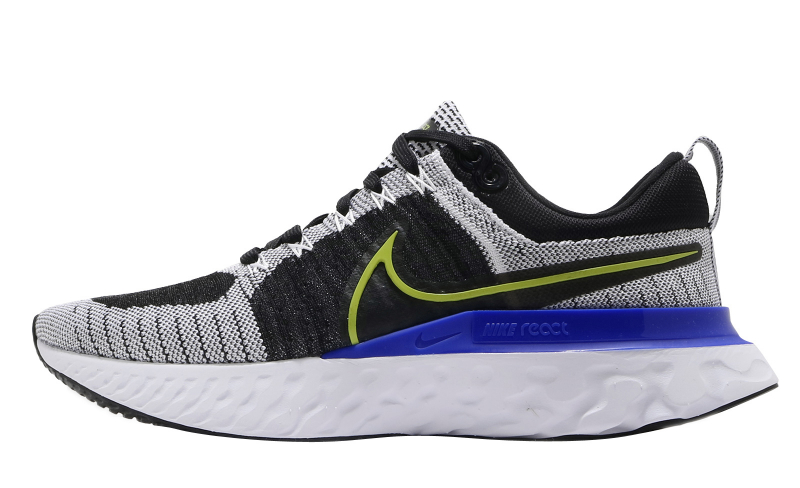 nike react black racer blue